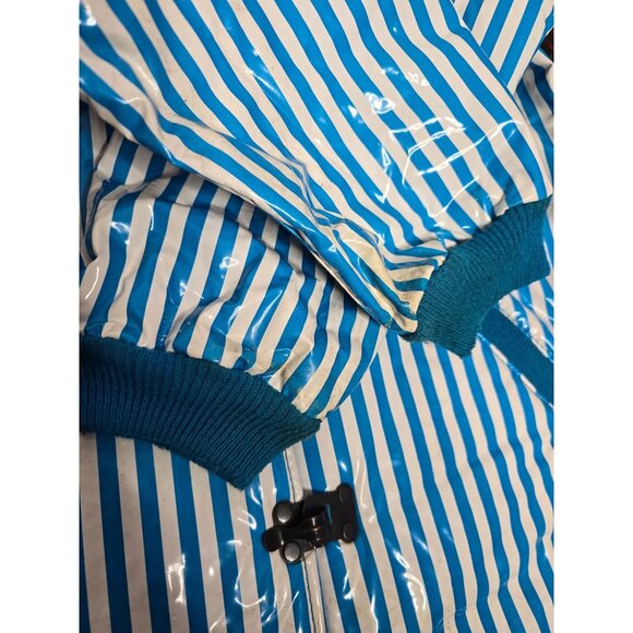 ❤️Vintage 80's Mickey & Co Striped Lined Raincoat 6x/7 Mickey Mouse - Picture 8 of 16